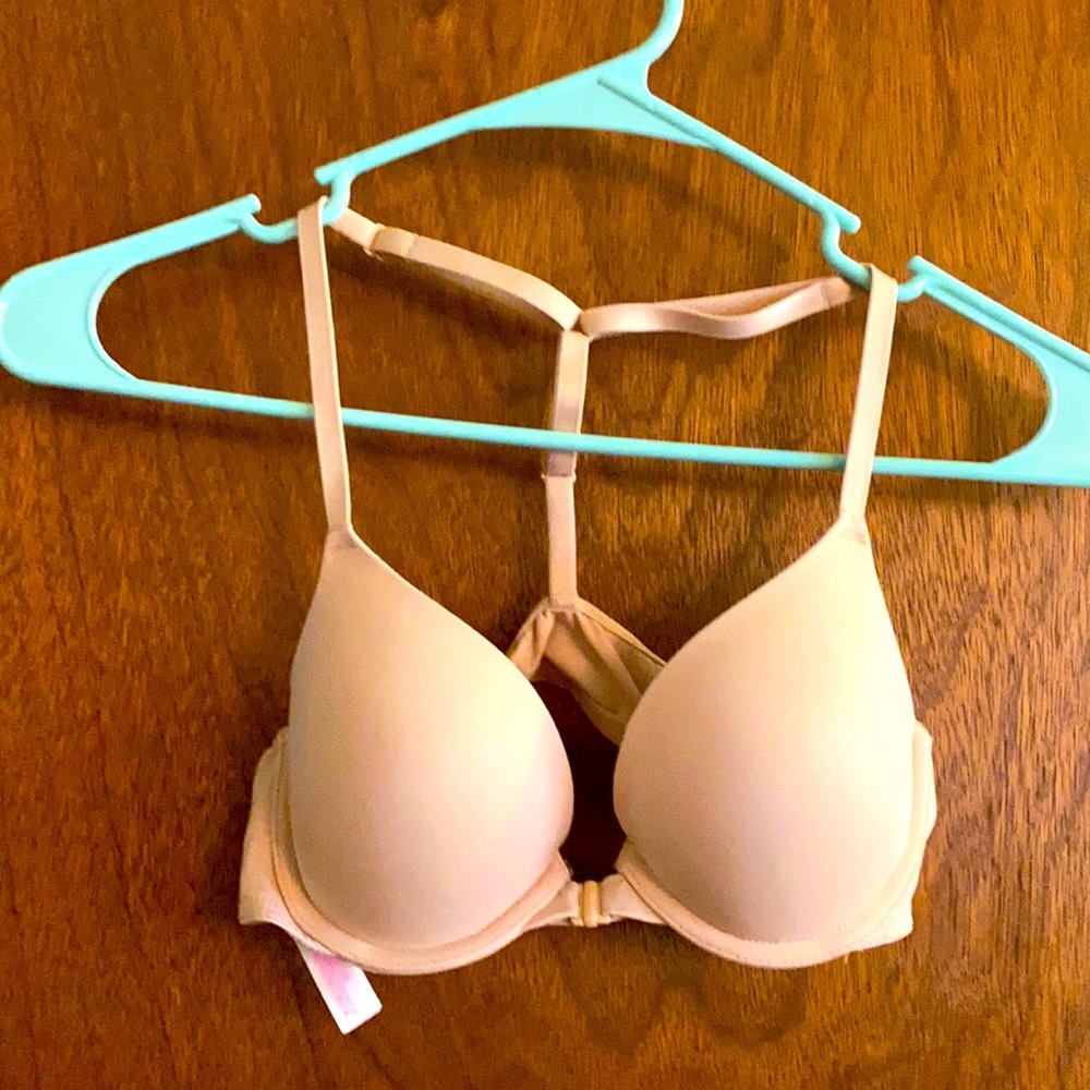 Pink Front Clip Bra